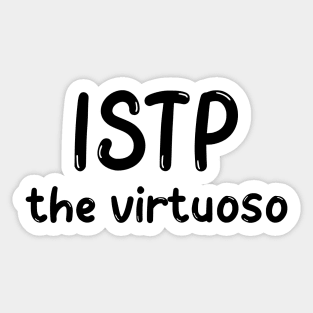 ISTP Personality Type (MBTI) Sticker